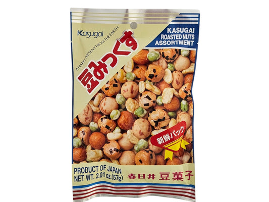 KASUGAI ROASTED NUTS ASSORTMENT 春日井 雜錦豆果子(2.01 OZ)