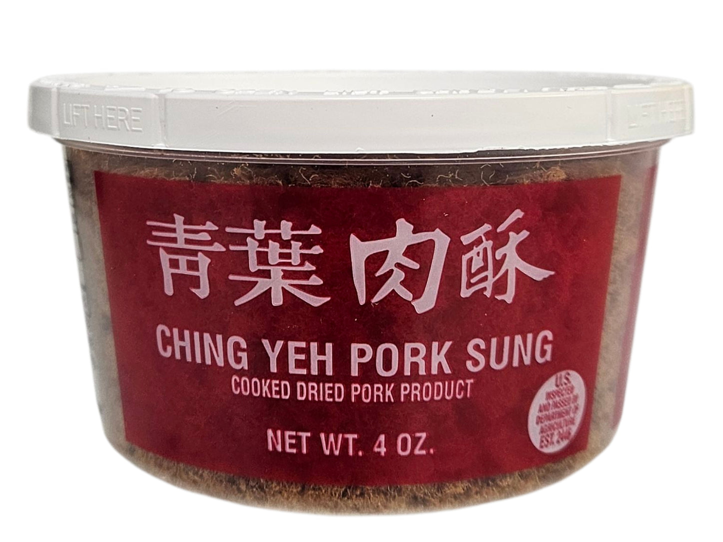 CHING YE  PORK SUNG 青葉 肉酥(4 OZ)