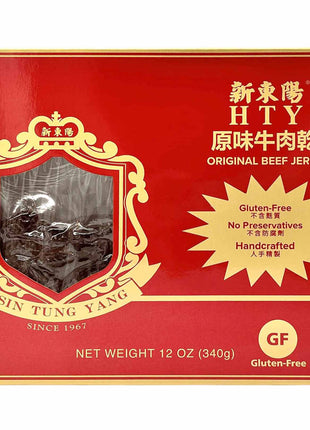 SWEET AND SPICY BEEF JERKY 新東陽 原味牛肉乾(12 OZ)