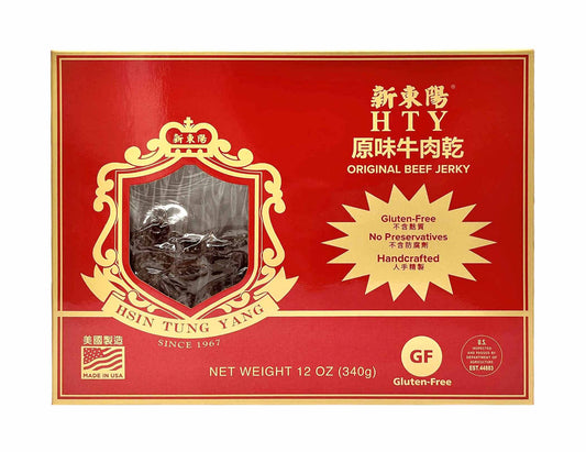 SWEET AND SPICY BEEF JERKY 新東陽 原味牛肉乾(12 OZ)