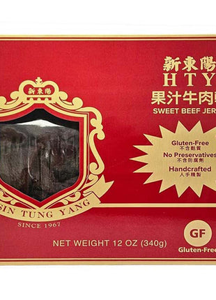 BEEF JERKY SWEET GRILLED 新東陽 果汁牛肉乾(12 OZ)