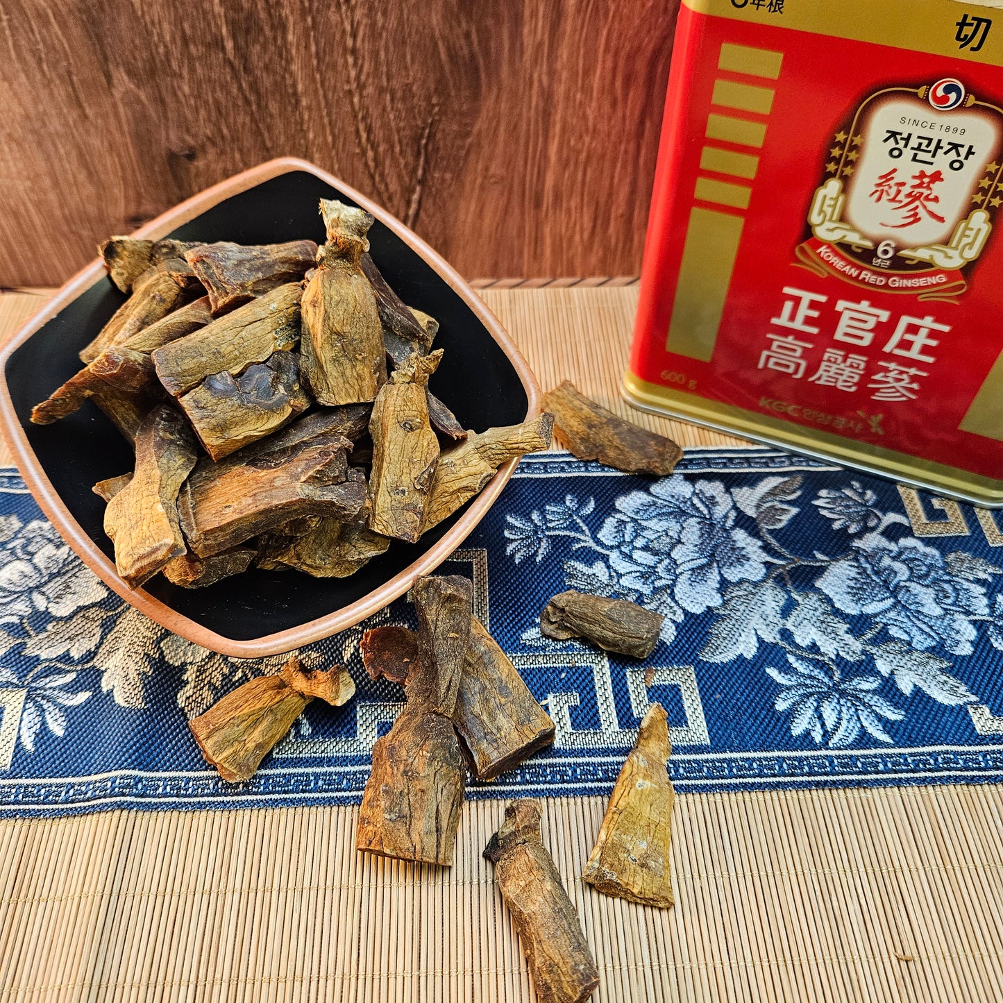 KOREAN GINSENG SLICED*CUT*600G  正官裝 高麗參*切*( 600G)
