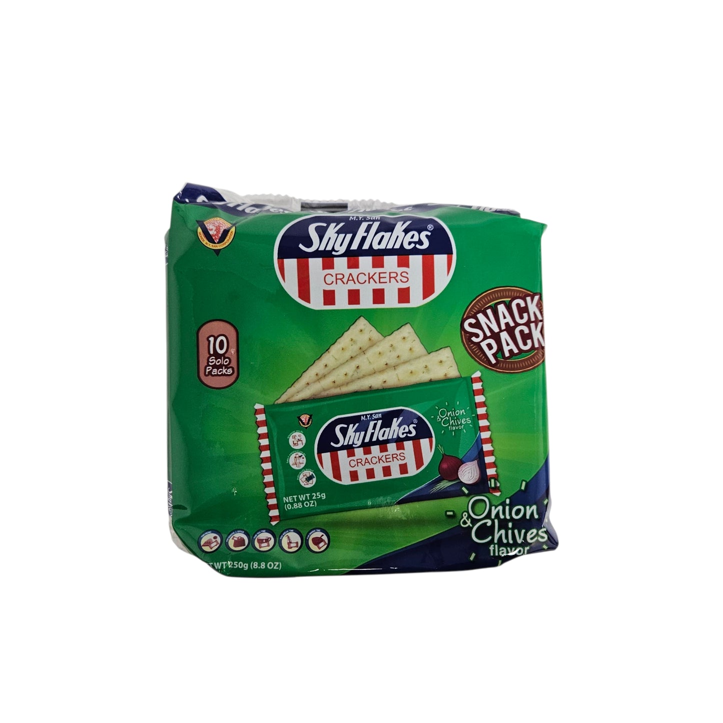 SKY FLAKES ((ONION & CHIVES) 美玉山 空中霸王(洋蔥)10x25G