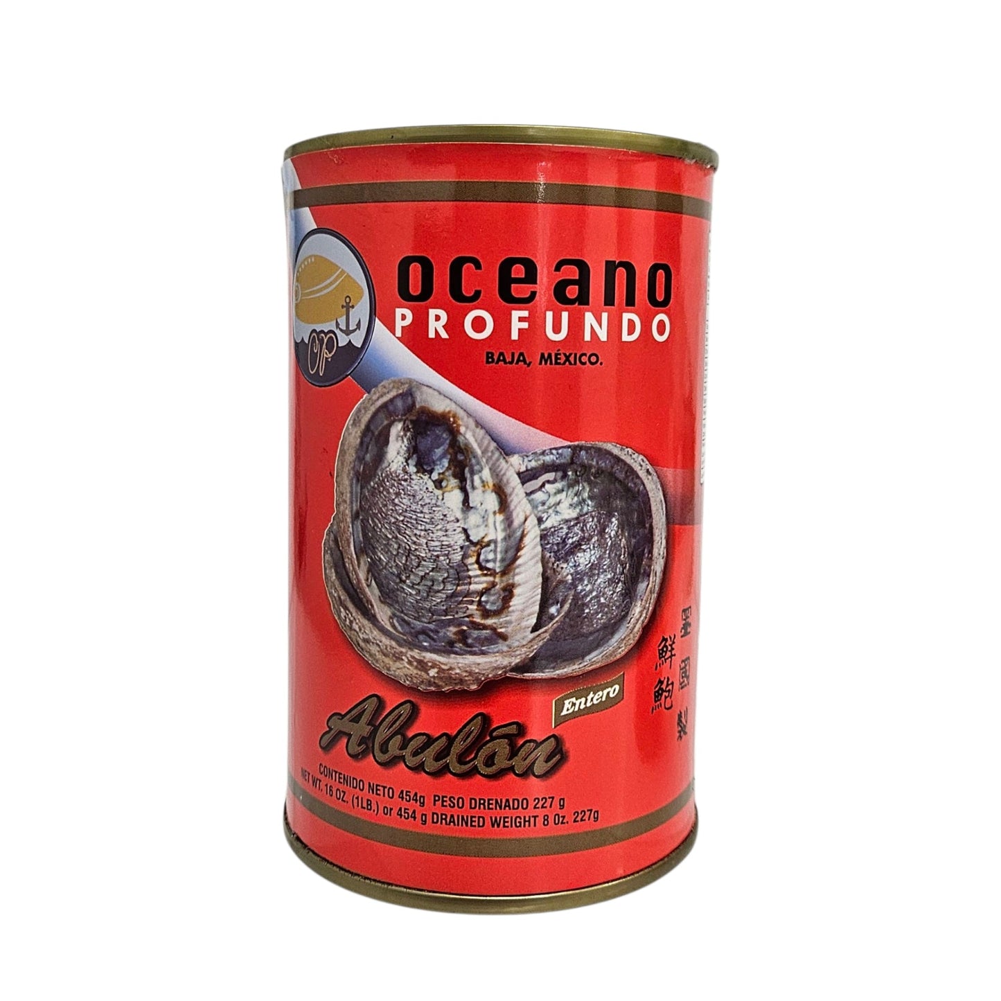 OCEANO CANNED ABALONE 墨西哥極品深海鮑(2.1頭)16 OZ