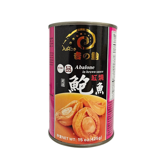 JUABE ABALONE IN BROWN SAUCE 吉之鮑 一品紅燒鮑魚*6頭*(15 OZ)