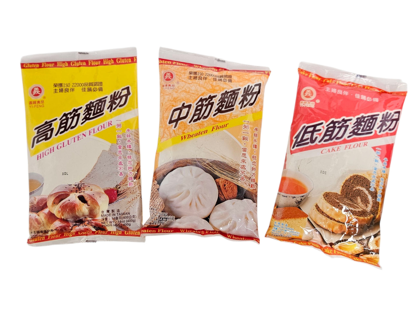 YI FENG GLUTEN FLOUR 義峰 高筋麵粉（400 G）