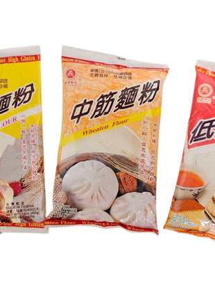 YI FENG WHEATEN  FLOUR 義峰 中筋麵粉（400 G）