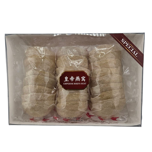 EMPEROR BIRD'S NEST *4A*    皇帝  白燕盞 *4A*(8 OZ)