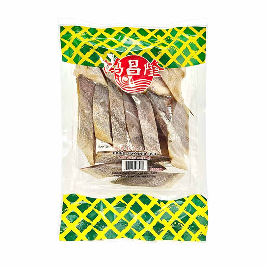 H.C.L DRIED CROAKER FISH 鴻昌隆 梅香白花魚*切件*(6 OZ)