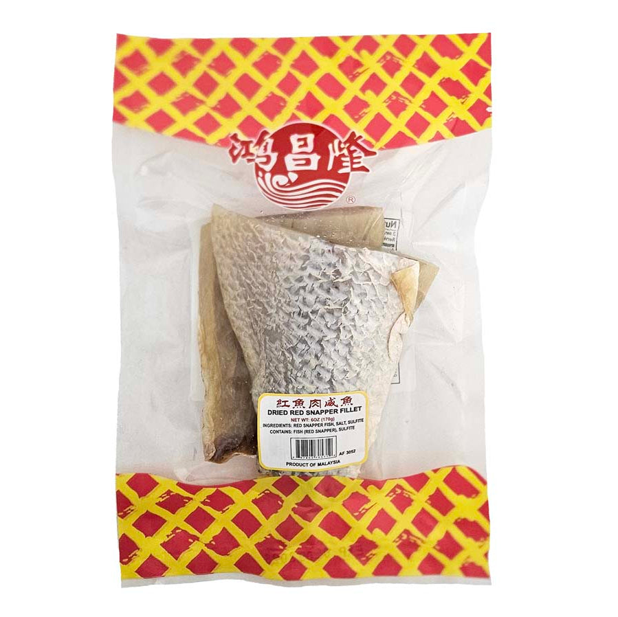 H.C.L RED SNAPPER MEAT 鴻昌隆 紅魚肉鹹魚(6 OZ)