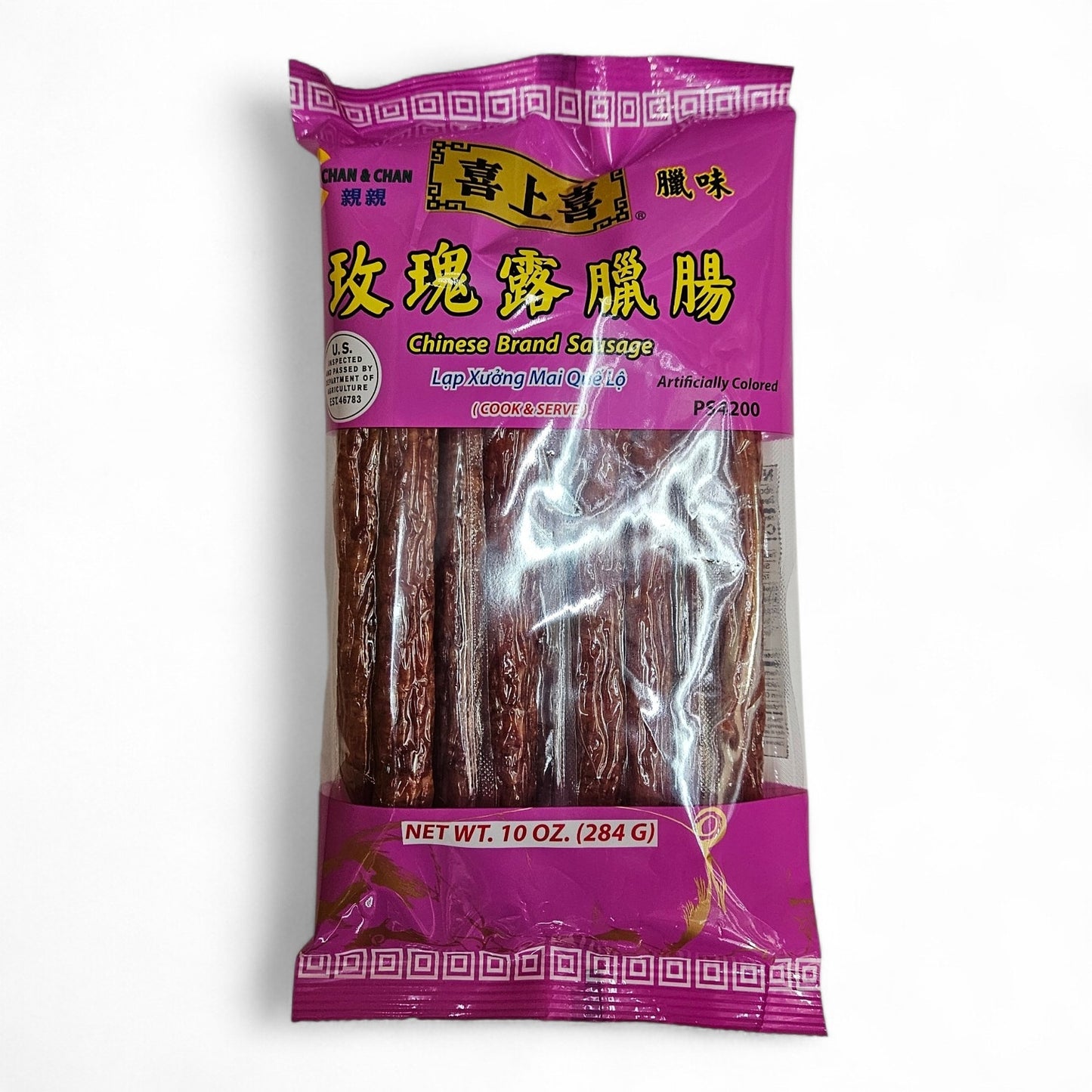 CHINESE STYLE SAUSAG  喜上喜 玫瑰露臘腸（10 OZ）