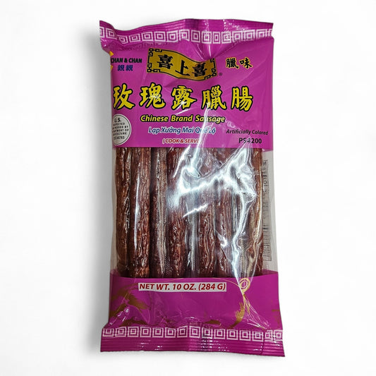 CHINESE STYLE SAUSAG  喜上喜 玫瑰露臘腸（10 OZ）