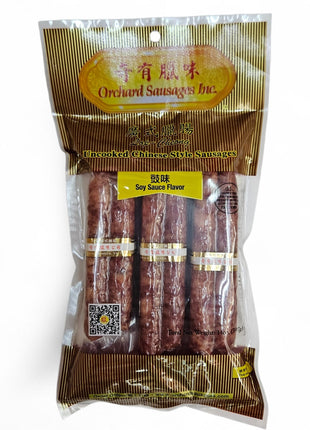 UNCOOKED CHINESE STYLE SAUSAGES SOY SAUCE FLAVOR 奇有 廣式臘腸*豉味*(14 OZ)