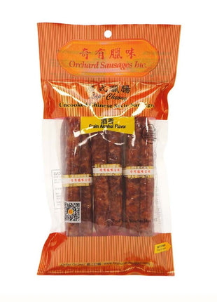 UNCOOKED CHINESE STYLE SAUSAGES GRAIN ALCOHOL FLAVOR 奇有 廣式臘腸*酒香*(14 OZ)