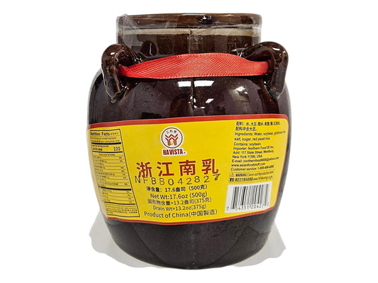 HAVISTA PRESERVED SOUTH BEAN  五谷豐 浙江南乳*呈裝*(500 G)