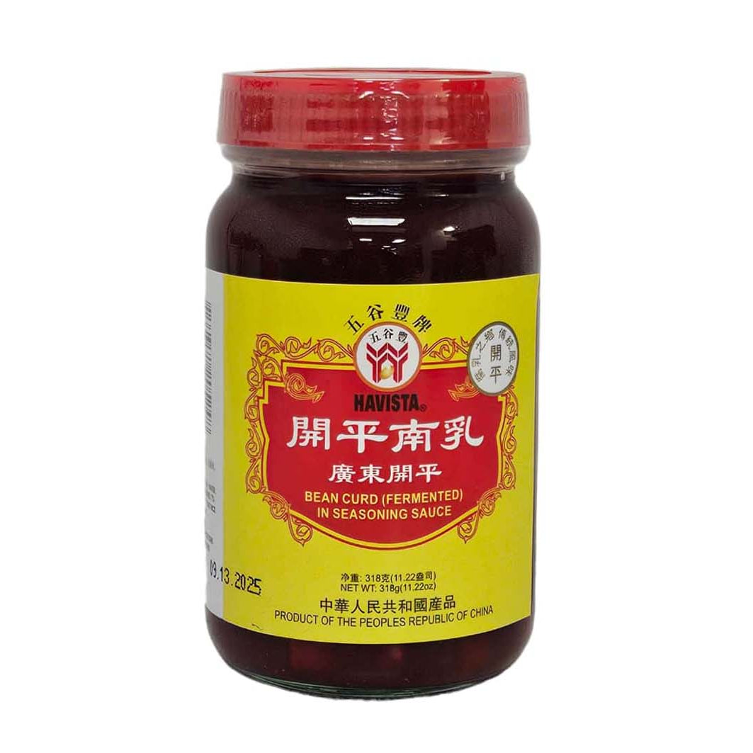 HAVISTA RED BEAN CURD 五谷豐 開平南乳(318 G)