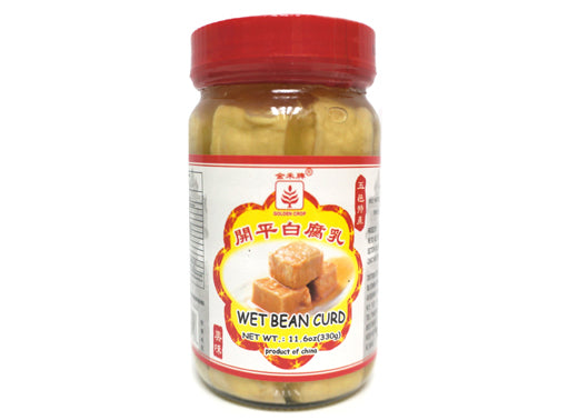 GOLDEN HE FERMENTED BEAN CURD IN LIQUID 金禾 開平白腐乳（330 G）