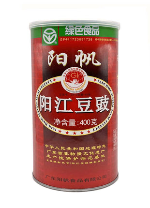 YANG FAN DRIED BLACK BEAN 陽帆 陽江豆豉*鐵罐*