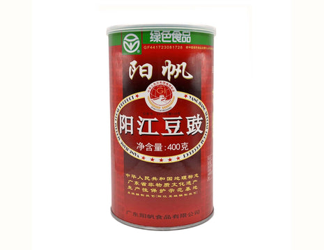 YANG FAN DRIED BLACK BEAN 陽帆 陽江豆豉*鐵罐*