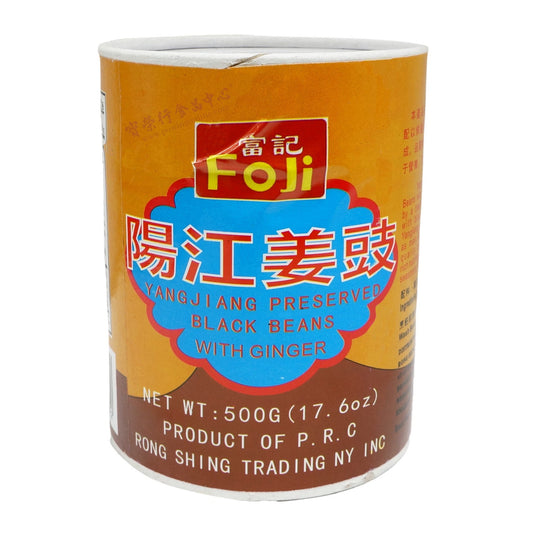 BLACK BEAN WITH GINGER 富記 陽江薑豉*罐*（500G）