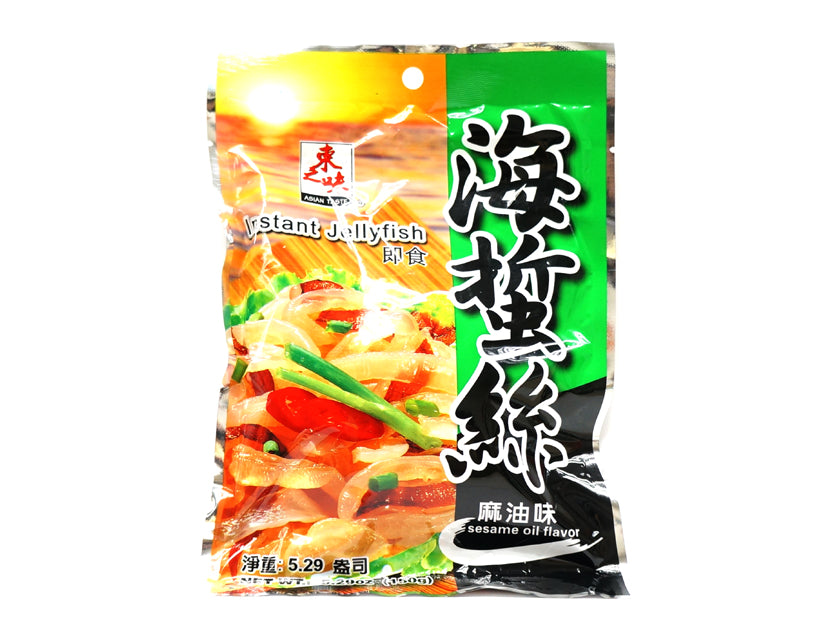 ASN/TAS JELLY FISH SESAME OIL 東之味 海蜇絲*麻油味*(150 G)