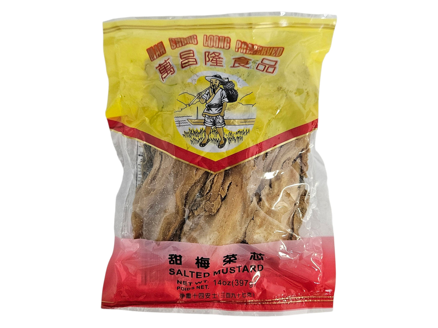 PRESERVED MUSTARD 萬昌隆 甜梅菜芯(14 OZ)