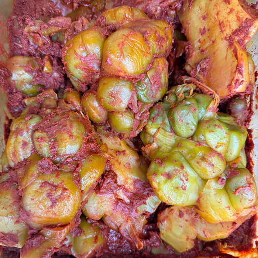 PRESERVED VEGETABLE 荷塘 辣榨菜頭(10x5LB)