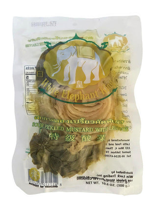 WHITE ELEPHANT SOUR PICKLED MUSTARD WITH LEAVES 白皇象 酸菜(300 G)
