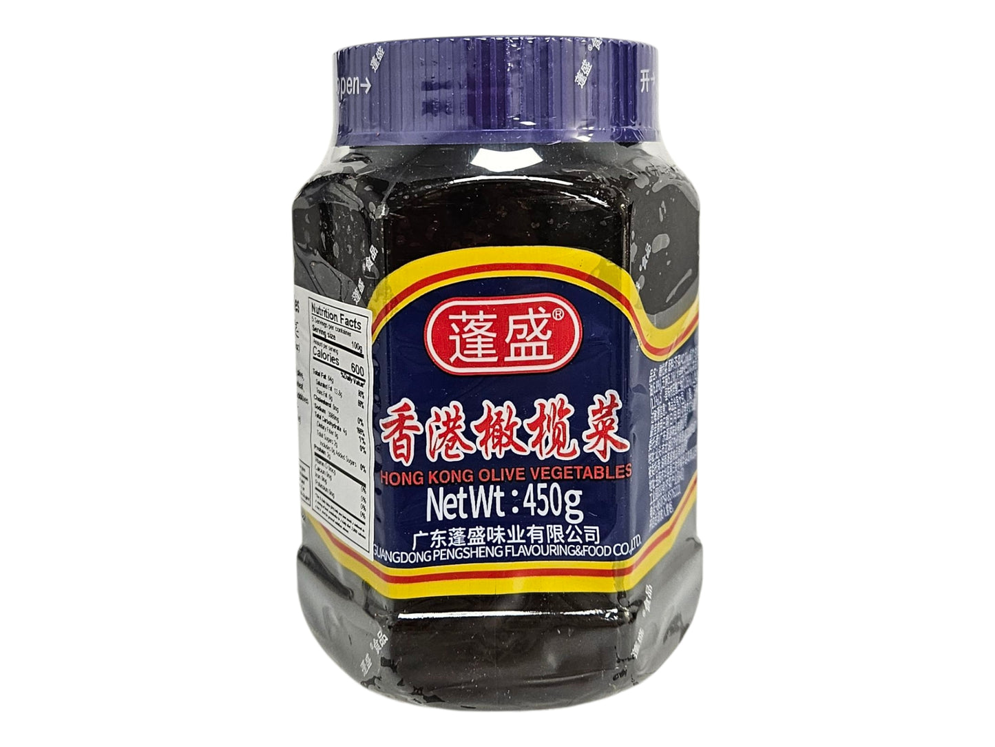OLIVE VEGETABLES (HONG KONG STYLE) 蓬盛 香港橄欖菜(16 OZ)