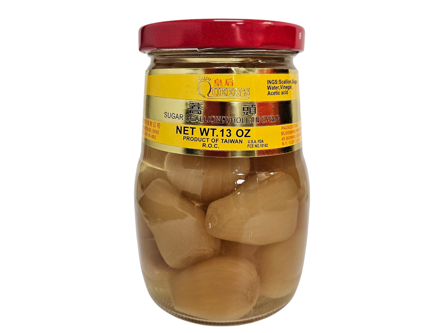 QUEEN'S PRESERVED SCALLION 皇后 蕎頭(13 OZ)