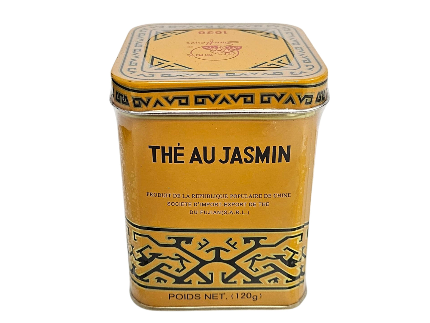 SUN FLOWER JASMINE TEA 向陽花  黃罐茉莉花茶#1030 (4.23 OZ)