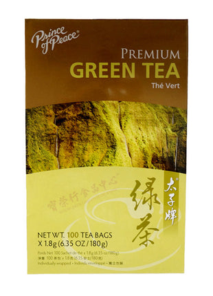 PRINCE OF PEACE PREMIUM GREEN TEA 太子 綠茶(100'S)
