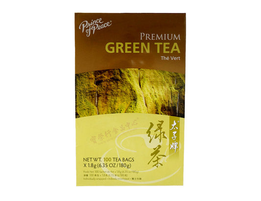 PRINCE OF PEACE PREMIUM GREEN TEA 太子 綠茶(100'S)