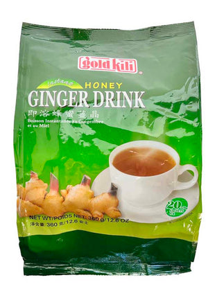 GOLDKILI INSTANT HONEY GINGER DRINK 金麒麟 即溶蜂蜜薑晶(20'S)