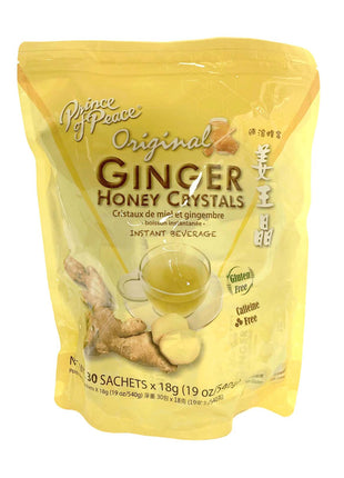PRINCE OF PEACE GINGER HONEY CRYSTAL (ORIGINAL) 太子 速溶蜂蜜薑王晶(30'Sx18 G)