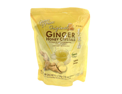 PRINCE OF PEACE GINGER HONEY CRYSTAL (ORIGINAL) 太子 速溶蜂蜜薑王晶(30'Sx18 G)