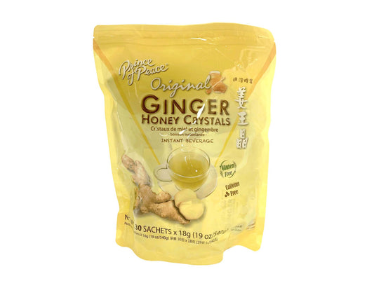 PRINCE OF PEACE GINGER HONEY CRYSTAL (ORIGINAL) 太子 速溶蜂蜜薑王晶(30'Sx18 G)