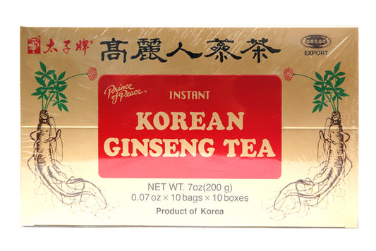 PRINCE OF PEACE KOREAN GINSENG TEA 太子 高麗人參茶(10x10x2G)