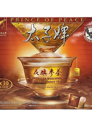 PRINCE OF PEACE AMERICAN GINSENG ROO 太子 原枝花旗參茶(2x30'S)