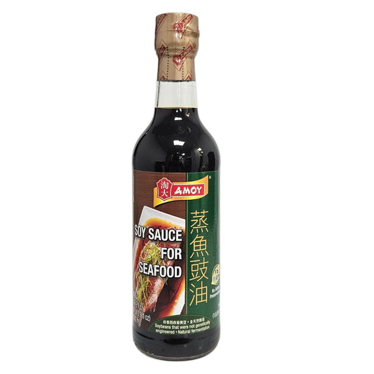 AMOY SOY SAUCE FOR SEAFOOD 淘大 蒸魚豉油(16.9 OZ)