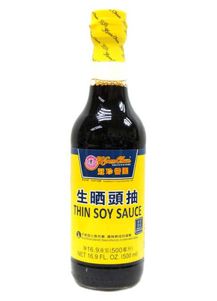KOON CHIUN THIN SOY SAUCE 冠 珍 生晒頭抽（16.9 OZ）