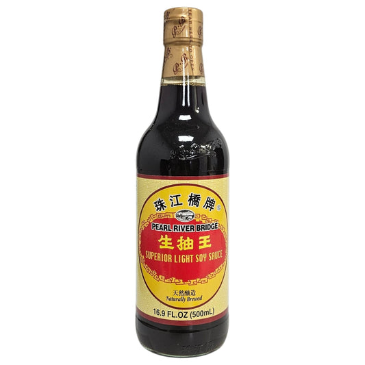 PEARL RIVER BRIDGE SUPERIOR LIGHT SOY SAUCE 珠江橋 生抽王(500 ML)