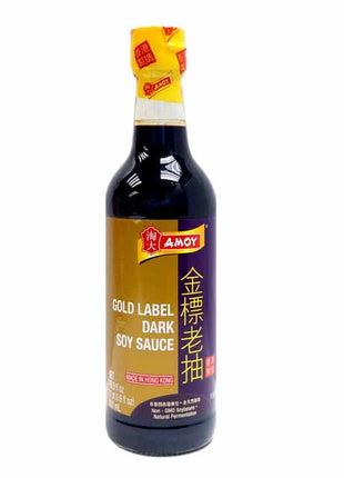 AMOY DARK SOY SAUCE 淘大 金標老抽(16.9 OZ)