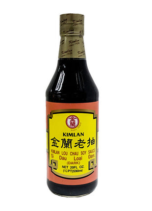 KIM LAN LOU CHAN SOY SAUCE 金蘭 老抽(20 OZ)
