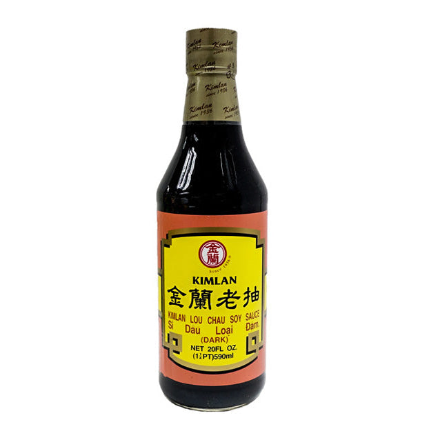 KIM LAN LOU CHAN SOY SAUCE 金蘭 老抽(20 OZ)