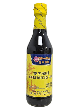 KOON CHUN DOUBLE BLACK SOY SAUCE 冠珍 雙老頭抽(16.9 OZ)
