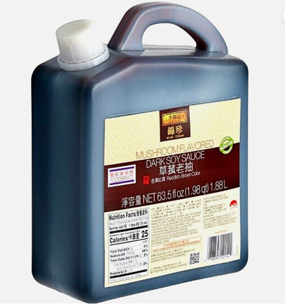 LEE KUM KEE MUSHROOM SOY SAUCE 李錦記 草菇老抽*錦珍*（63.5 OZ）