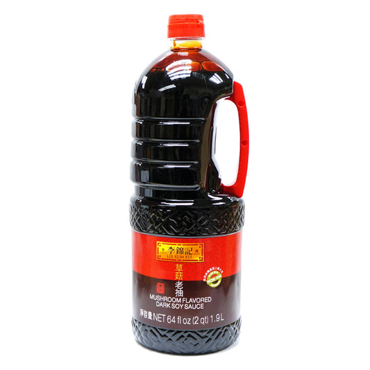 LEE KUM KEE MUSHROOM DARK SOY SAUCE 李錦記 草菇老抽 (1.75L)
