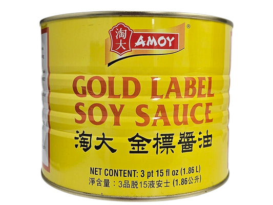 AMOY GOLDEN LABLE SOY SAUCE 淘大 金標醬油（5LB）