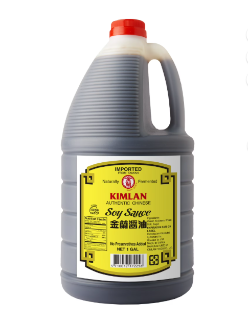 KIM LAN SOY SAUCE 金蘭 醬油 (1 GAL)